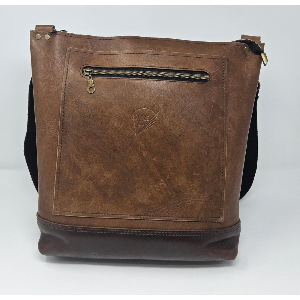 Artisan Mens‎ Messenger Bag Leather Crossbody Handcrafted Weathered Crossbody